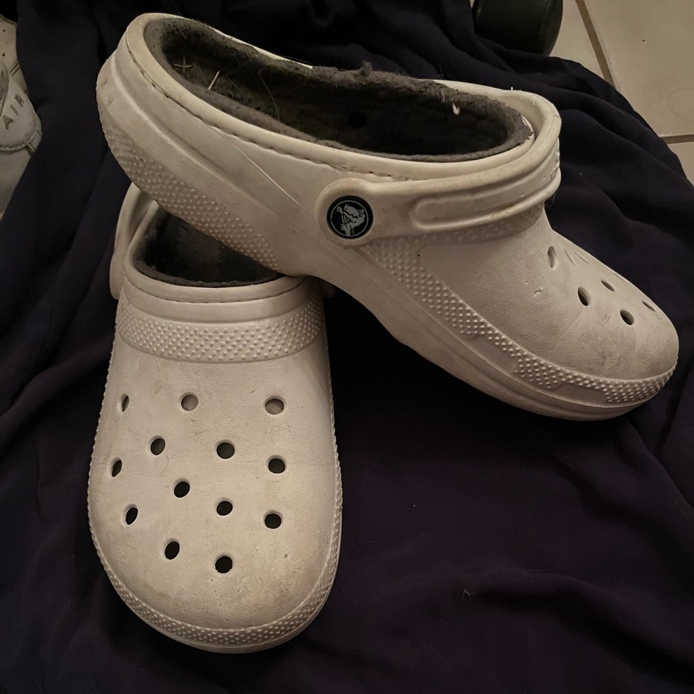 Fuzzy crocs